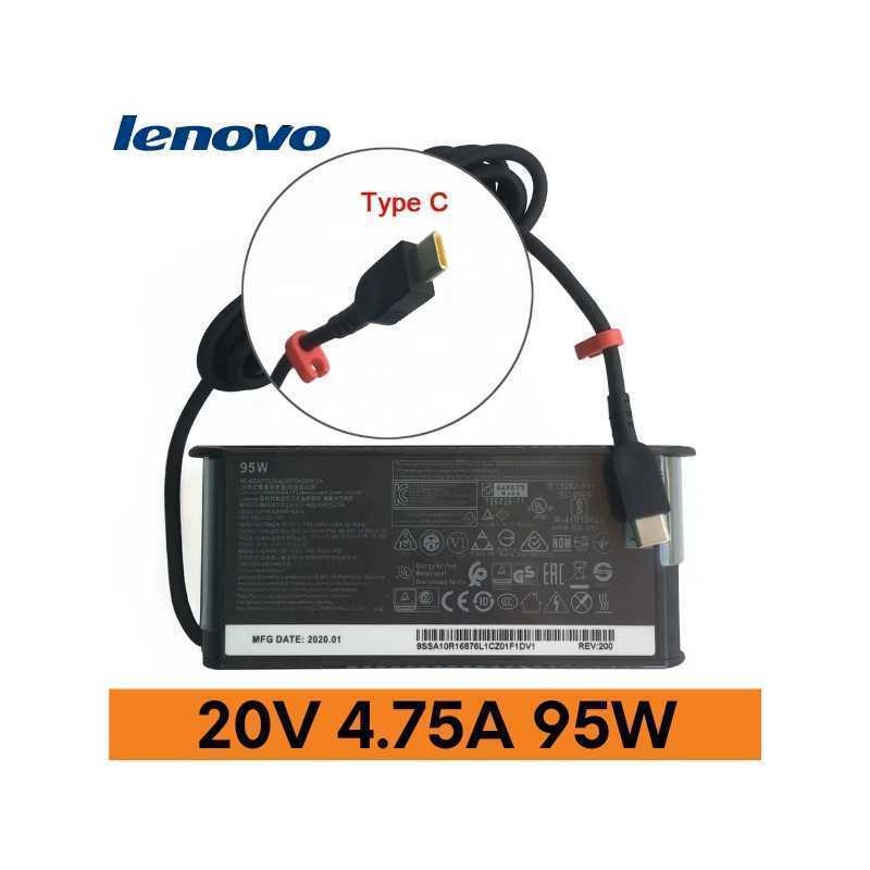 Chargeur LENOVO 95W (20V 4.75A) USB-C Power Delivery | Pour Legion Y740S et Y9000X