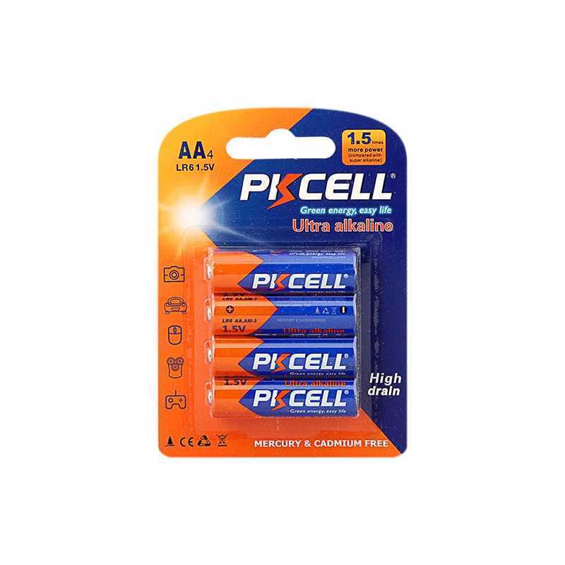 Pile ultra alcaline AA PKCELL LR6 1.5V Pile ultra alcaline AA PKCELL LR6 1.5V