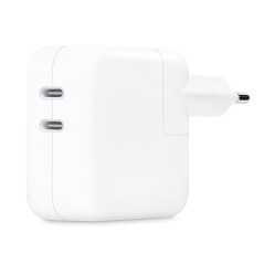 Adaptateur Secteur Double Port USB-C 35W Apple | Charge Simultanée iPhone, iPad et MacBook Air