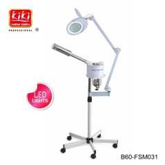 Vapozone Pro Facial 2-en-1 B60-FSM031 | Lampe Loupe LED 5X | Soin Esthétique Professionnel