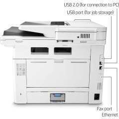 Imprimante tout-en-un monochrome HP LaserJet Pro MFP M428fdn avec Ethernet intégré et impression recto verso