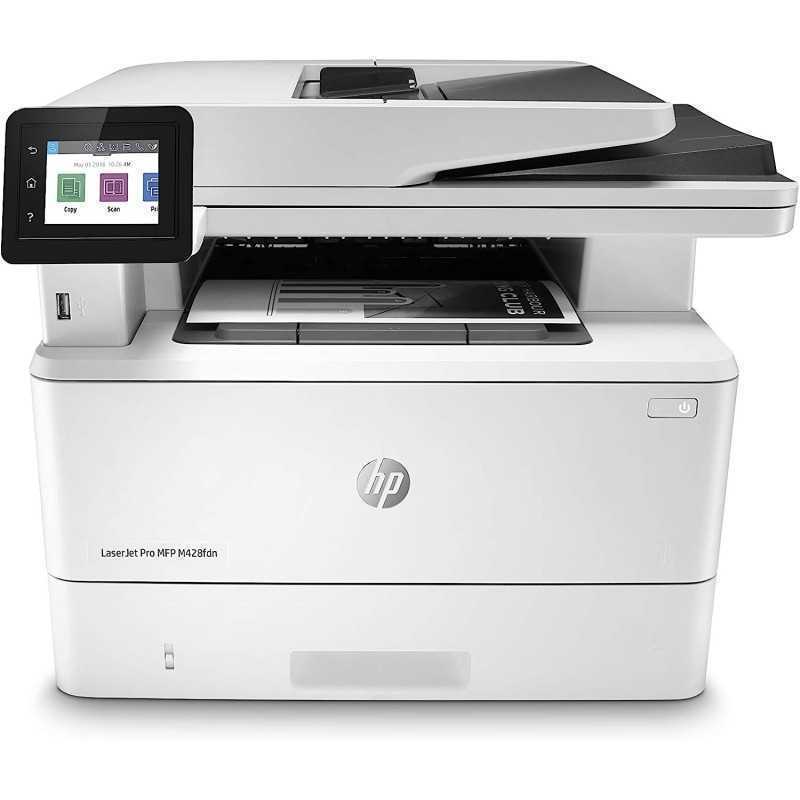 Imprimante tout-en-un monochrome HP LaserJet Pro MFP M428fdn avec Ethernet intégré et impression recto verso