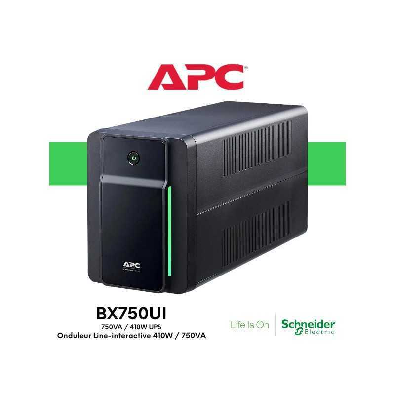 Onduleur Line-Interactive APC Back-UPS BX750UI | 750 VA, AVR