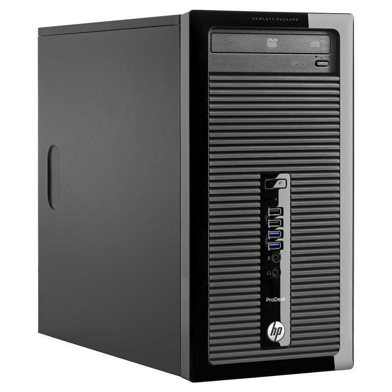 Ordinateur bureau HP ProDesk 400 G1 TWR, 3,4 GHz, Intel® Core™ i3 ram 4Go, disque dur 500 Go, DVD Super Multi + Ecran 19 pouce Ordinateur bureau HP ProDesk 400 G1 TWR, 3,4 GHz, Intel® Core™ i3 ram 4Go, disque dur 500 Go, DVD Super Multi + Ecran 19 pouce