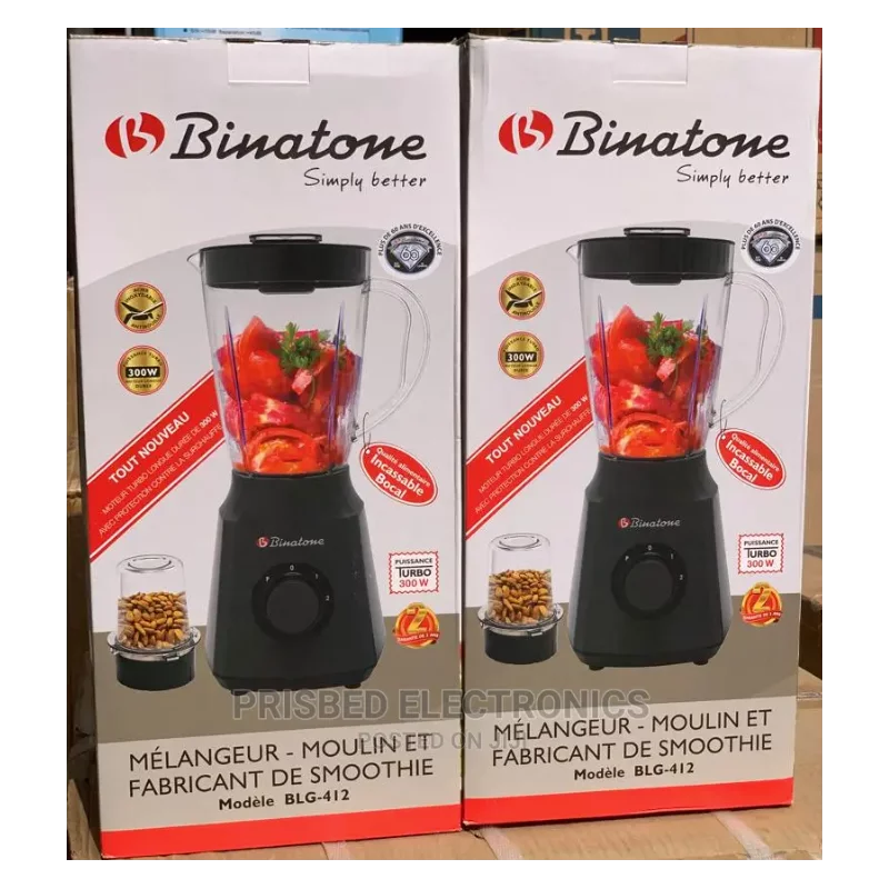 Mixeur Binatone Blender BLG-412 noir