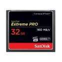 Carte CompactFlash SanDisk Extreme PRO 32Go | UDMA 7 | 160Mo/s | RAW et Full HD