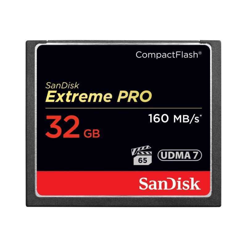 Carte Mémoire CompactFlash SanDisk Extreme Pro 32Go UDMA7