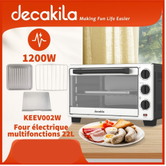 Four électrique multifonctions 1200W 22L DECAKILA KEEV002W