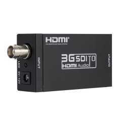Adaptateur de convertisseur audio 3G HD SDI vers HDMI, pour moniteur de caméra avec alimentation 5V