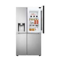 Réfrigerateur LG side by side GCX357CSES knock avec fontaine silver 617 Litres