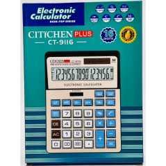 Calculatrice électronique CITYCHEN PLUS CT-9116 série desk-top grand écran à 16 chiffres