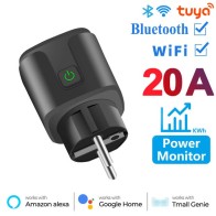 Prise Connectée Intelligente Wi-Fi Tuya | Compatible Alexa & Google Home