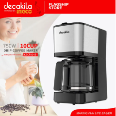 Machine à café Decakila KECF004B 1,25L 750W avec fonction d'arrêt automatique