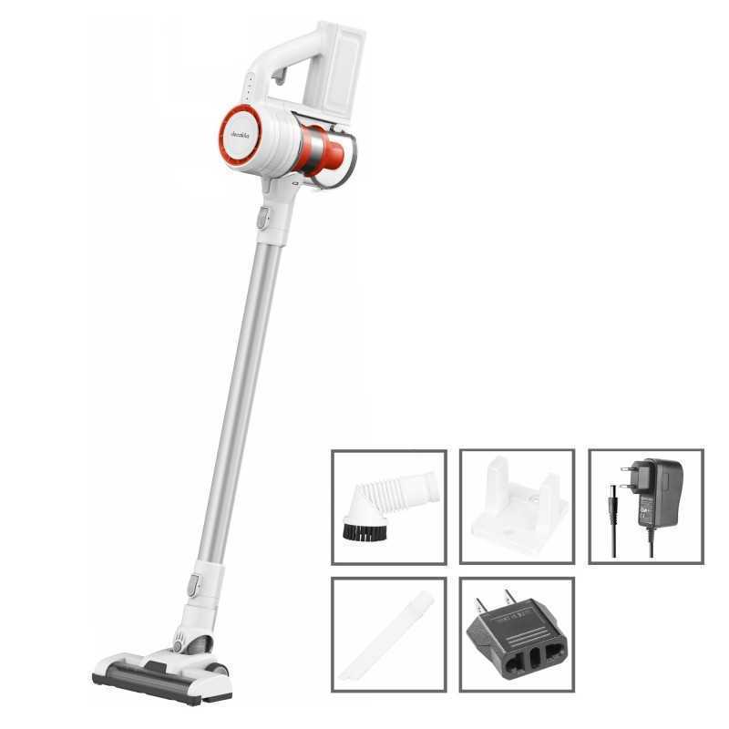 Aspirateur sans fil Cyclone multiple 0,8 L Decakila CUCV001W avec Batterie intégrée Aspirateur sans fil Cyclone multiple 0,8 L Decakila CUCV001W avec Batterie intégrée