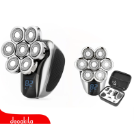 Rasoir électrique 6 en 1 Decakila KMHR020S charge USB rapide 60 minutes de travail