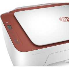 Imprimante Tout en Un HP DeskJet 2723e Blanc et Rouge