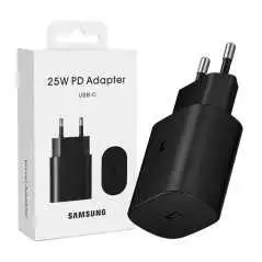 Chargeur téléphone USB-C Samsung 25W PD Charge Super Rapide 3.0A Noir EP-TA800 NBEGEU
