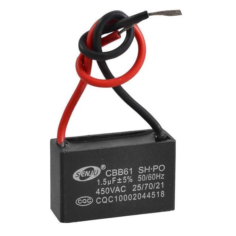 Condensateur de Démarrage CBB61 2.0µF (450V) | Pièce de Rechange Ventilateur