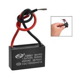 Condensateur CBB61 2.0µF 450V | Pièce Rechange Ventilateur | Démarrage Moteur