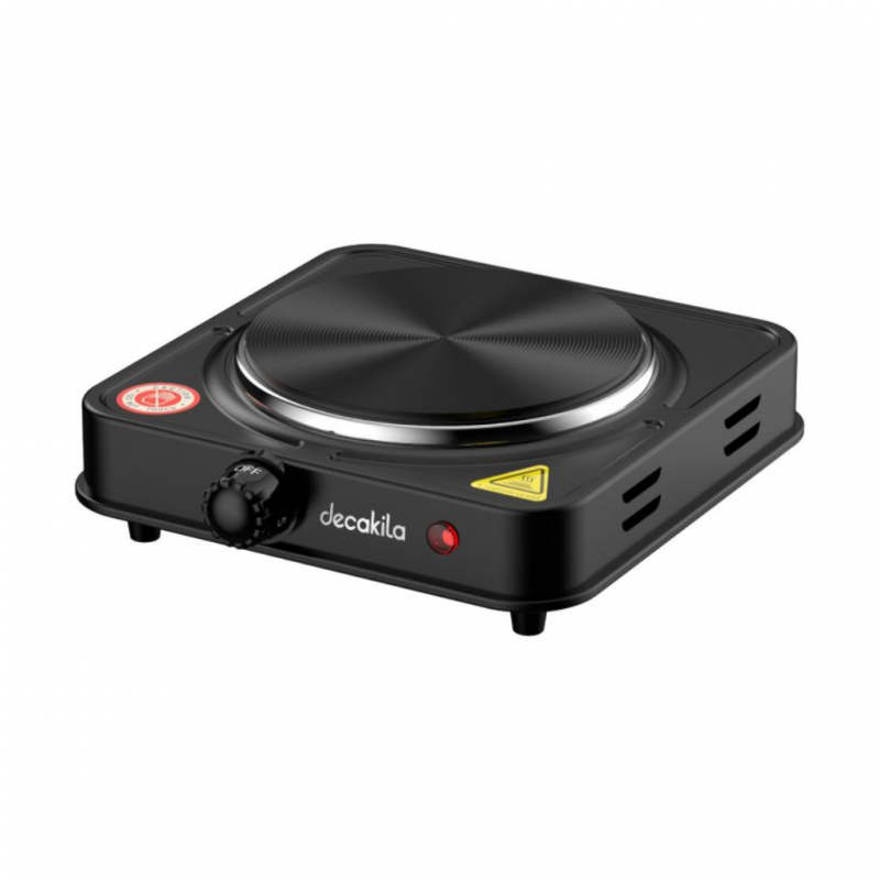 Réchaud électrique DECAKILA KECC004B 1feu ,noir, 1000W Réchaud électrique DECAKILA KECC004B 1feu ,noir, 1000W