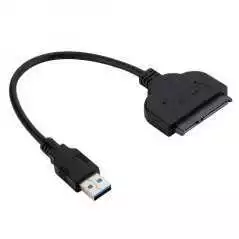 AdroitGoods Adaptateur de câble professionnel SATA vers USB 3.0 -  Connecteur
