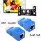 Extension HDMI vers RJ45 RS-HDEXT30M convertisseur de câble réseau répéteur sur Cat 5e/6 1080p jusqu'à 30m