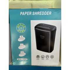 Déchiqueteur de papier silencieux A4 avec fenêtre transparente CD 228P avec une vitesse de 2,2 m/min
