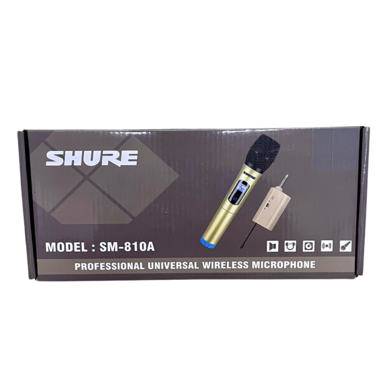 Microphone sans fil SHURE SM-810A Microphone sans fil SHURE SM-810A