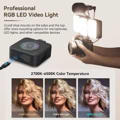 Kit Vidéo Tout-en-un Professionnel pour Smartphone | Vlogging, Photographie & Streaming