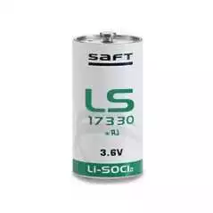 Pile Saft LS17300 2/3 A, 3.6V Lithium Thionyle Chloride, 2.1Ah