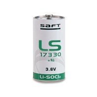 Pile au Lithium Saft LS17330 (2/3 A) | Tension 3.6V | Haute Qualité