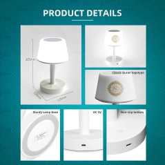 Lampe Veilleuse Lecteur Coran Electronique Sans Fil EQUANTU SQ917 | Récitations, Traduction & Bluetooth