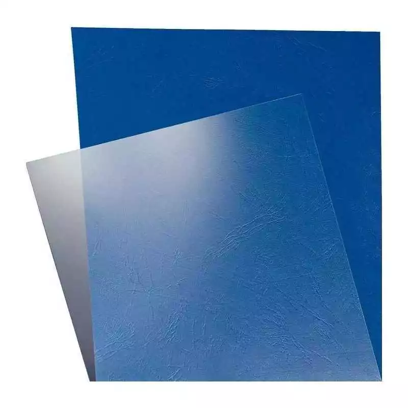 Paquet de 100 Couverture transparente pour reliure A4 - PVC 0.18mm 150 microns