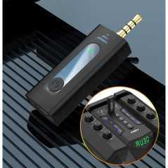 Microphone cravate Lavalier sans fil 3.5mm K35-1 à condensateur omnidirectionnel, pour appareil photo, haut-parleur, Smartphone