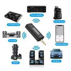 Microphone cravate Lavalier sans fil 3.5mm K35-1 à condensateur omnidirectionnel, pour appareil photo, haut-parleur, Smartphone