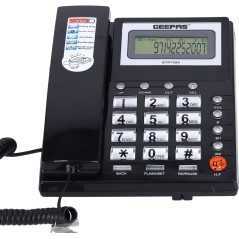 Téléphone fixe filaire Geepas GTP-7185