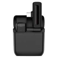 Microphone cravate sans fil J11-C / TYPE-C avec boîtier de chargement, Play synchronisation automatique