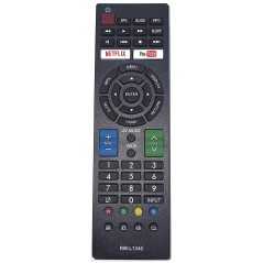 Télécommande pour SHARP led LCD TV RM-L1346 avec boutons Netflix et YouTube