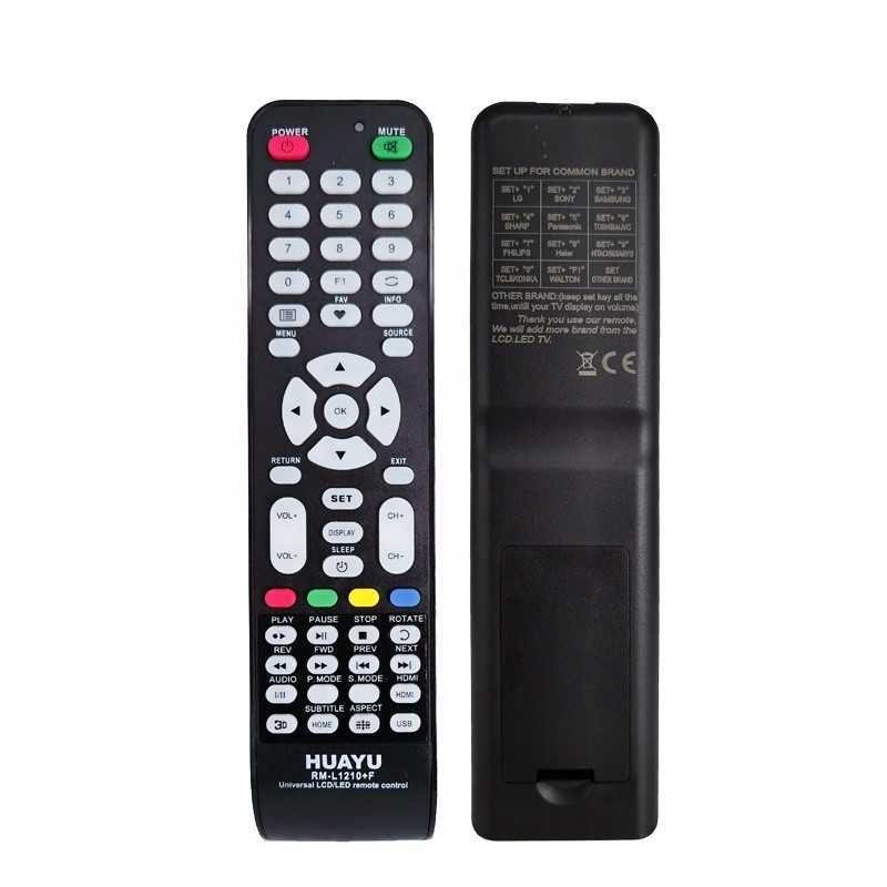 Télécommande Universelle Lcd Led Tv HUYAN RM-L1210+F Télécommande Universelle Lcd Led Tv HUYAN RM-L1210+F