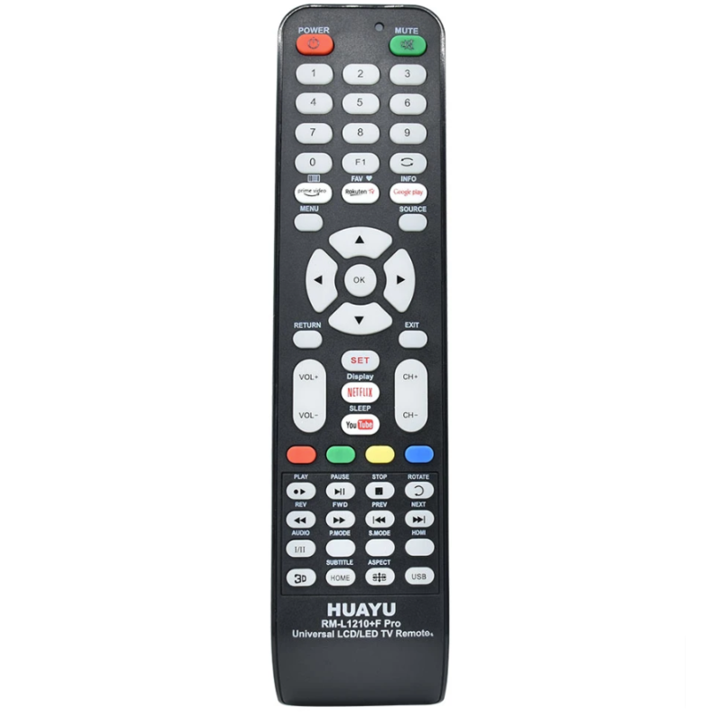 Télécommande universelle lcd led smart tv HUAYU RM-L1210 + F Pro pour LG SHARP SAMSUNG SONY Hisense Skyworth Haier Panasonic Télécommande universelle lcd led smart tv HUAYU RM-L1210 + F Pro pour LG SHARP SAMSUNG SONY Hisense Skyworth Haier Panasonic