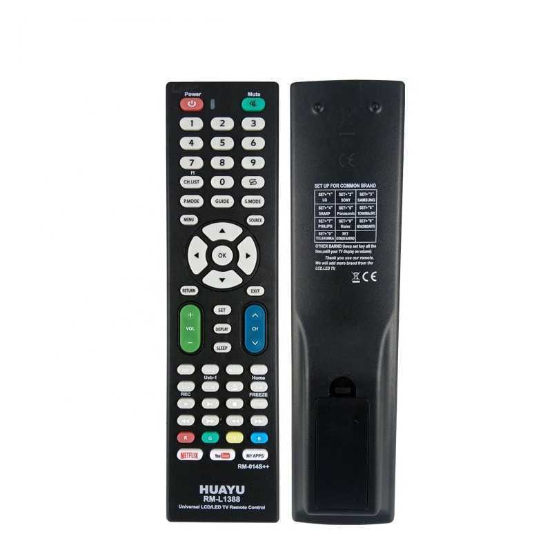 Télécommande universelle CORALSTAR RM-014S++/RM-L1388 pour tv led lcd Télécommande universelle CORALSTAR RM-014S++/RM-L1388 pour tv led lcd