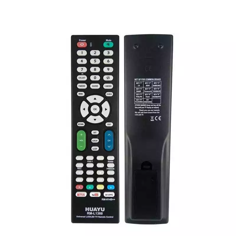Télécommande universelle CORALSTAR RM-014S++/RM-L1388 pour tv led lcd