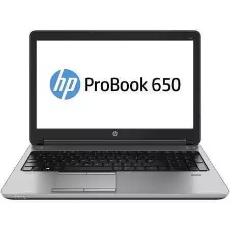 Ordinateur portable HP ProBook 650 G2 15.6" HD Intel i5-6200U 2.30 GHz 8Go RAM 256Go SSD Webcam Win 10 Pro