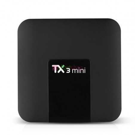Mini TV Box TX3 4K Amlogic S905W Quad core H.265 décodage 2.4 GHz WiFi 2Go / 16Go