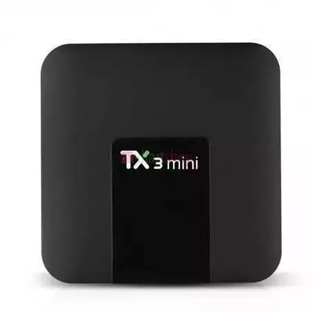 Mini TV Box TX3 4K Amlogic S905W Quad core H.265 décodage 2.4 GHz WiFi 2Go / 16Go