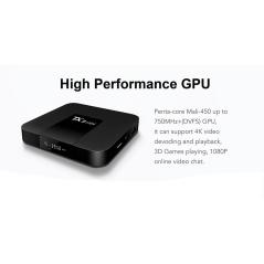 Mini TV Box TX3 4K Amlogic S905W Quad core H.265 décodage 2.4 GHz WiFi 2Go / 16Go