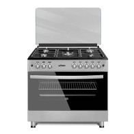 Cuisinière ASTECH 5 Feux | 90x60cm en Inox
