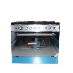 Cuisinière MIDEA 5 feux 5G030 90X60 inox