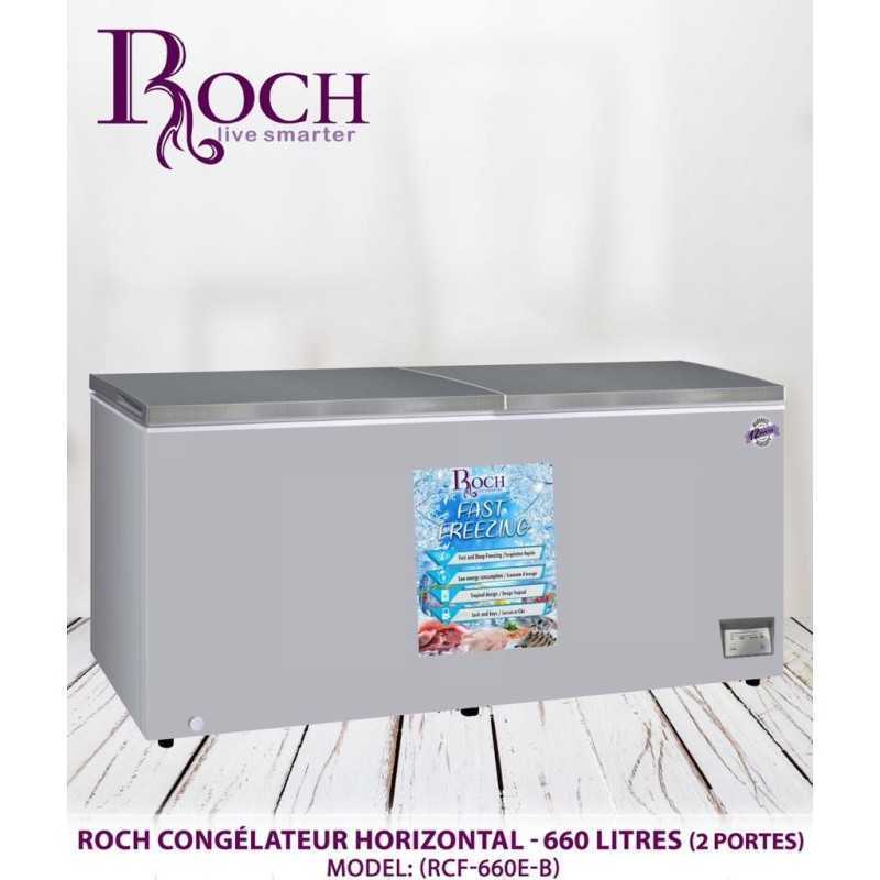 Congélateur horizontal ROCH 2 portes RCF-660-B 660 litres silver Congélateur horizontal ROCH 2 portes RCF-660-B 660 litres silver
