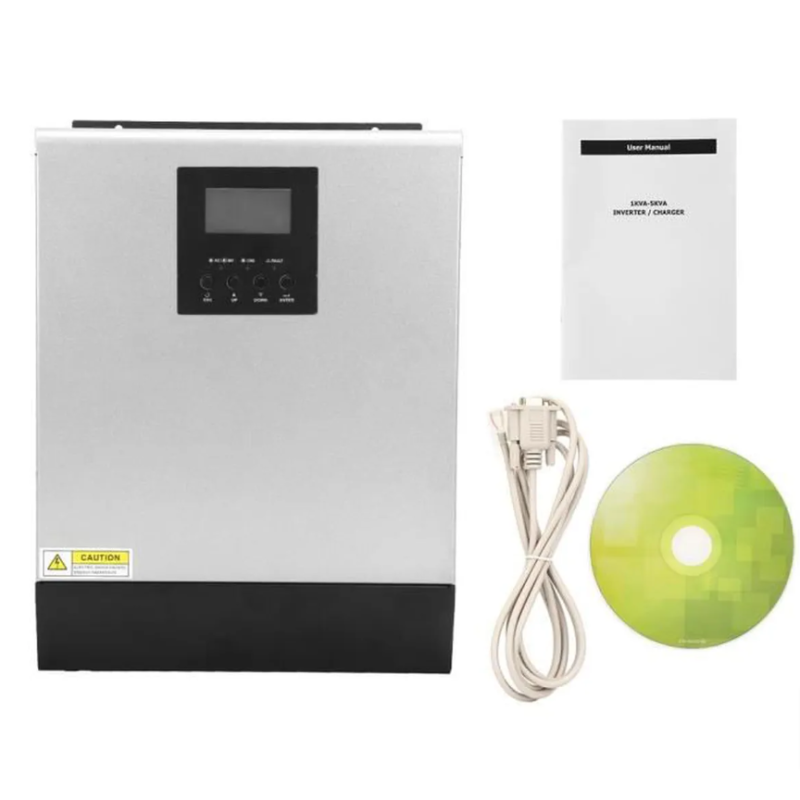 Contrôleur solaire photovoltaïque 3KW 2400W MPPT 24V Onduleur hybride MPS-3K (60A)